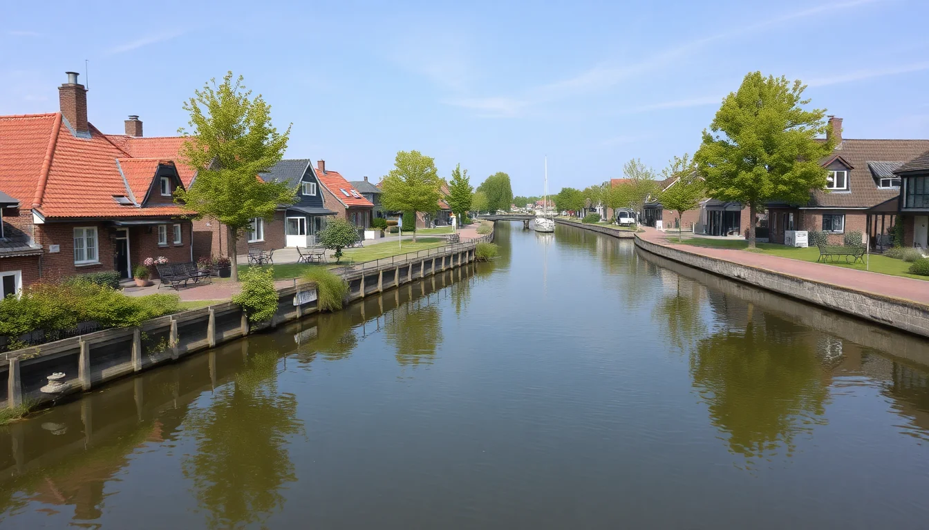 Dutch suburb modern row 1980s